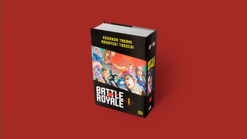 Livro - Battle Royale Omnibus (Vol. 1 de 5 – Com 4 cards